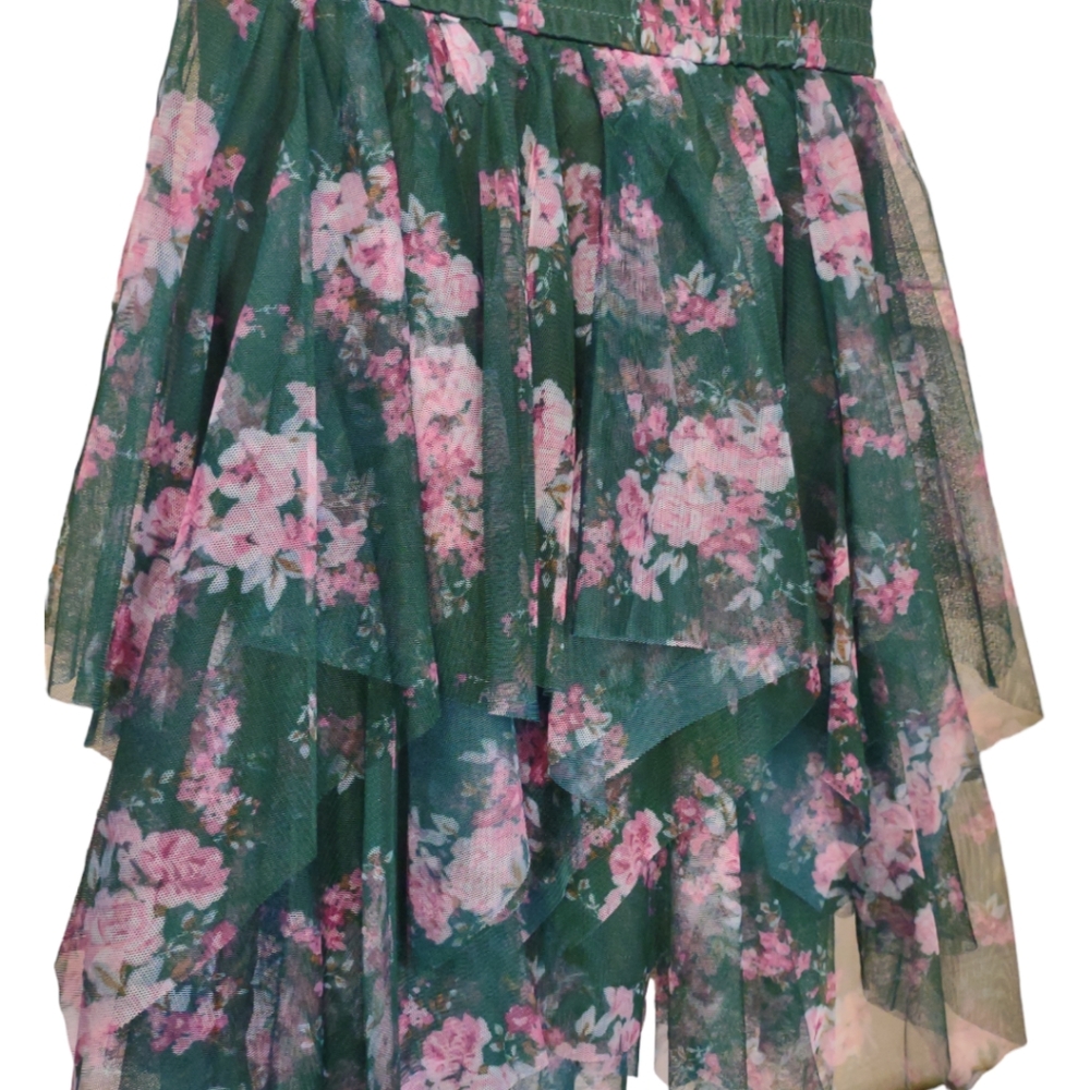 Zenzi Girls' Flutter Sleeve Dress - Picture 4 of 6